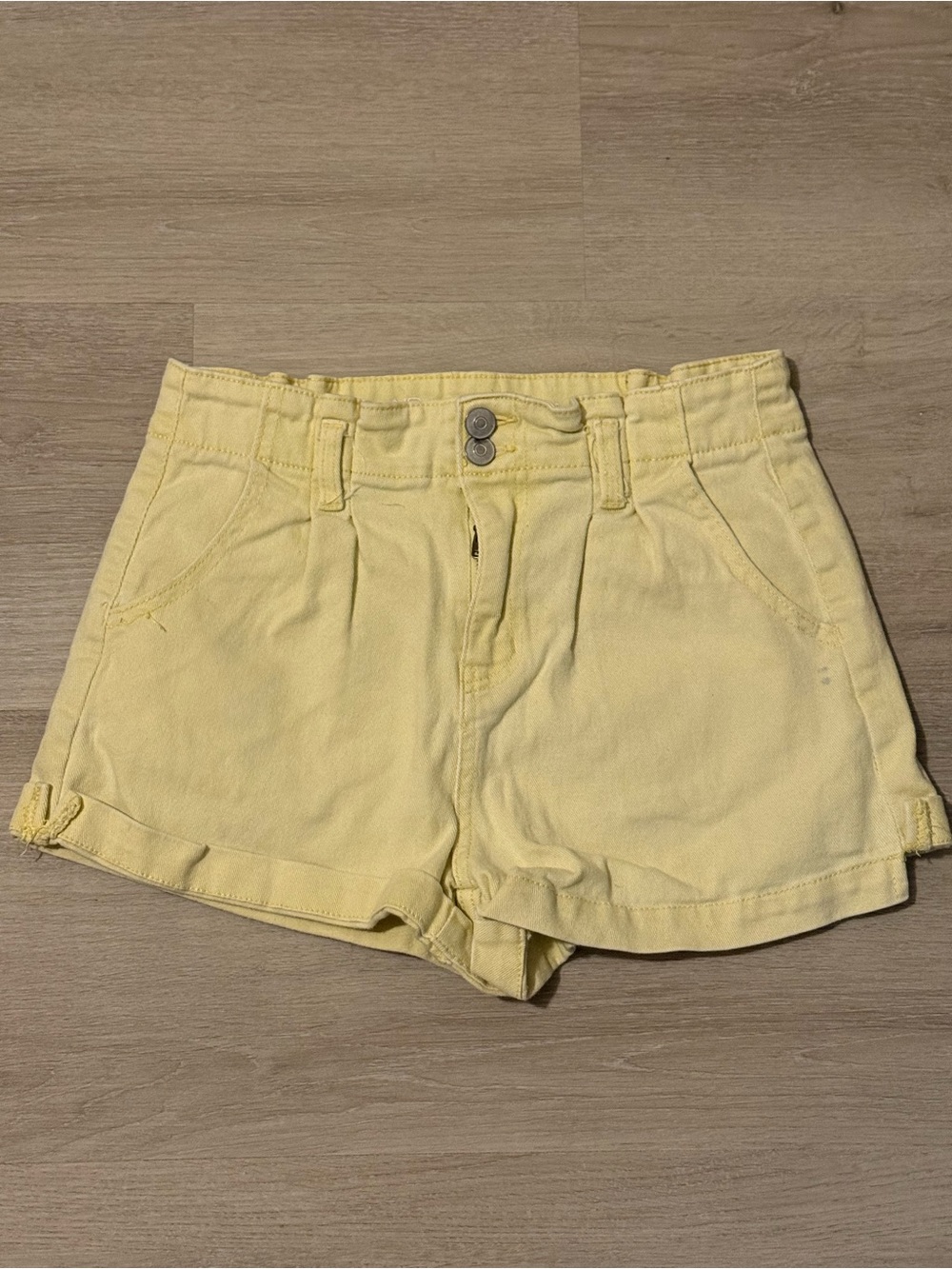 Yellow Women’s Casual Shorts